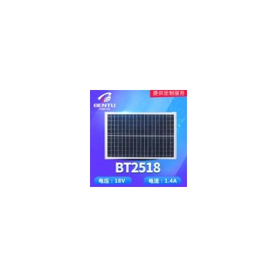 多晶太阳能板(25w18v)