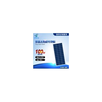 100W多晶太阳能电池组件