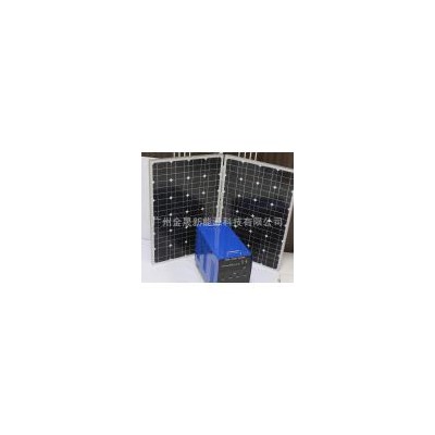 100W离网太阳能光伏发电系统(JS100W-500)