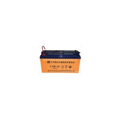 太阳能免维护蓄电池(12V50AH)