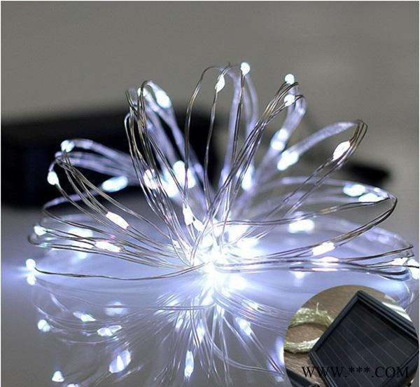 出口品质/太阳能灯串/太阳能LED灯/LED太阳能灯串/LED铜线灯图2