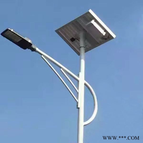 璀璨 直销单臂路灯 人字臂 30W LED太阳能路灯 新农村建设太阳能灯 风光互补太阳能路灯 风光互补路灯图3
