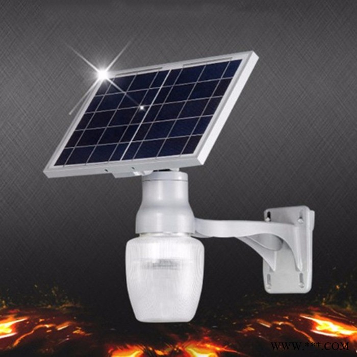 led太阳能灯led太阳能路灯头一体化光控新农村太阳能路灯吸墙壁 LED太阳能路灯图2
