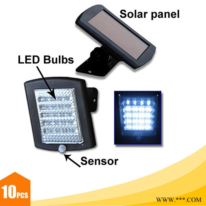 Y-SOLAR SL1-22太阳能灯6V 36LEDs 光控+人体感应