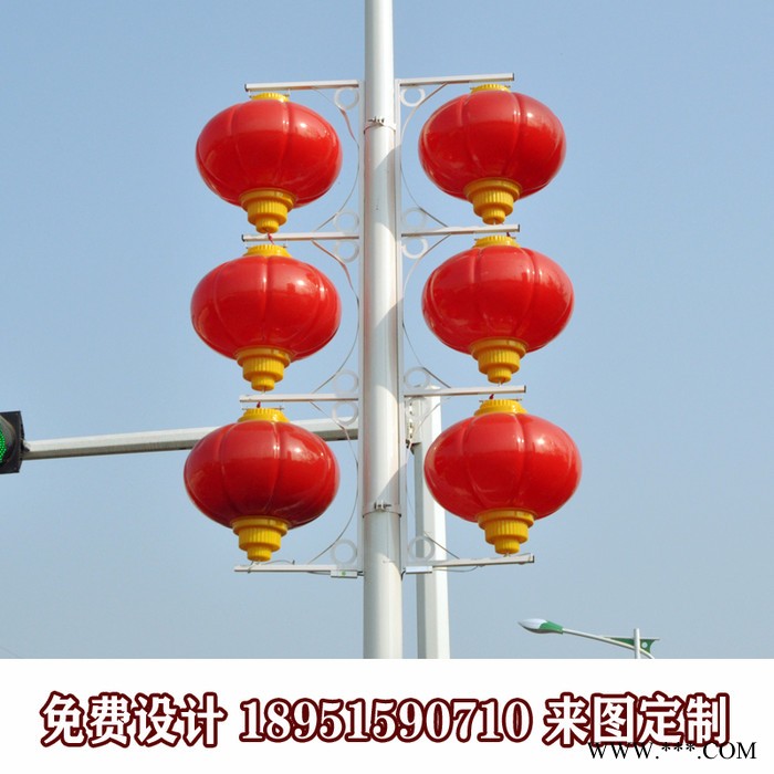 定制DLTNY544太阳能灯杆广告牌路灯杆灯箱道旗厂家图5
