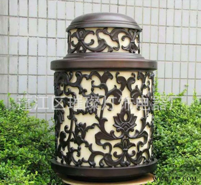 太阳能灯柱头 墙头灯 圆球 柱子灯  墙头记  柱子灯