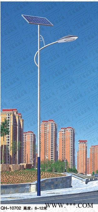 太阳能灯 LED太阳能路灯 定制太阳能路灯 风光互补路灯 通德 QH10901 LED太阳能灯 **图2