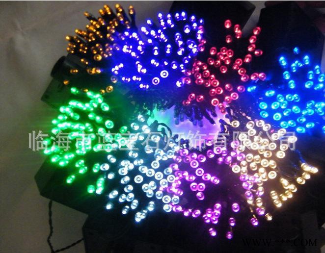 诚信直销LED节日彩灯 太阳能灯串 圣诞装饰灯 藤球串灯图3