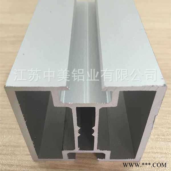 工业铝型材 厂家现货销售铝合金压块 双侧铝合金压块 中压块太阳能光伏支架铝配件图3