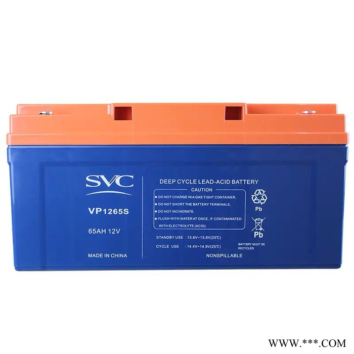 SVC蓄电池VP1265S 储能蓄电池 阳光蓄电池图2