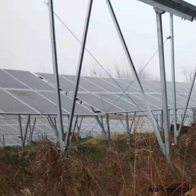光伏支架立柱_新型光伏支架_光伏支架厂家_建筑楼顶光伏支架