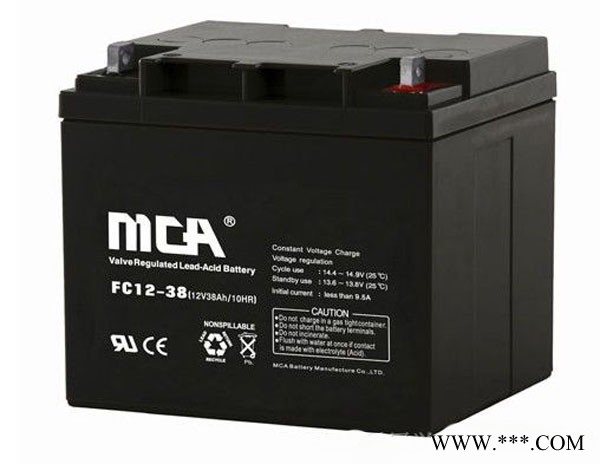 MCA锐牌FC12-65/12V65AH阀控式密封蓄电池 UPS/EPS不间断后备电源 太阳能 照明风力储备电源图4