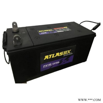 韩国ATLASBX蓄电池KB120-12 12V120AH船舶启动蓄电池 消防应急电源电池 光伏新能源储能电池