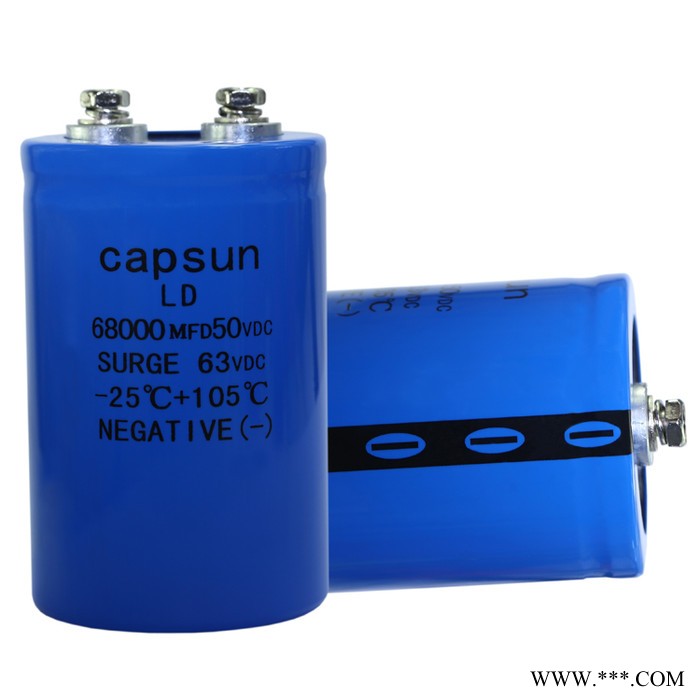 CAPSUN品牌直销50V63000UF蓄电池储能电容 器青佺电子 承诺使用11年图3