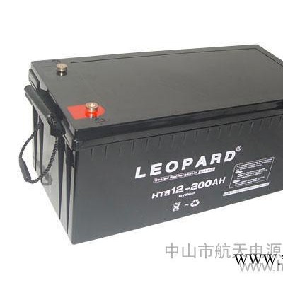 厂家供应美洲豹（LEOPARD）太阳能风力发电专用蓄电池12V-200AH