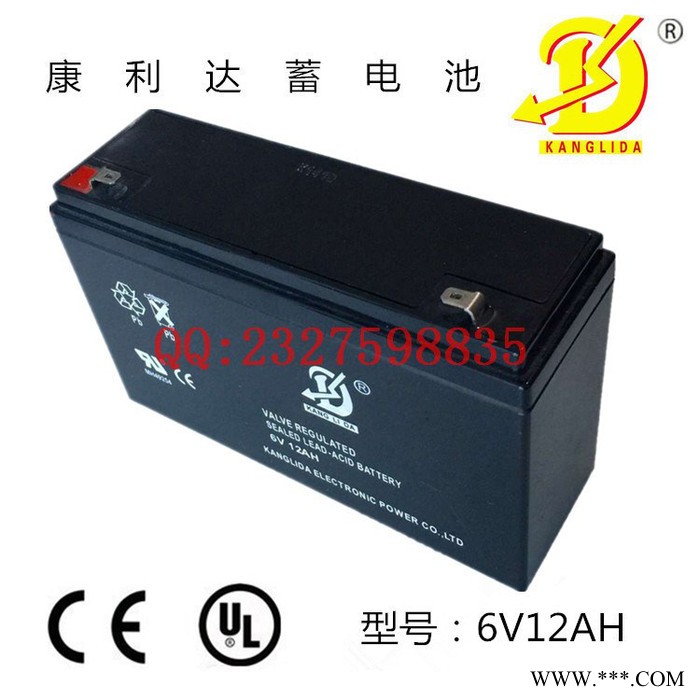 康利达6V12AH 电动玩具采棉机太阳能庭院灯用免维护蓄电池 过充过放能力强图4