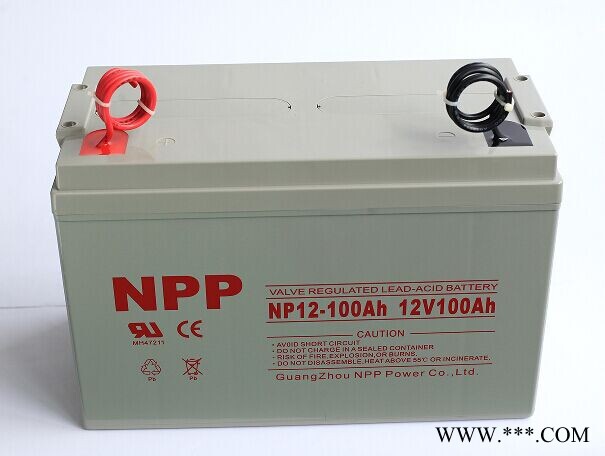 NPP 耐普蓄电池 NP12-100 太阳能免维护蓄电池 12V100AH UPS电源