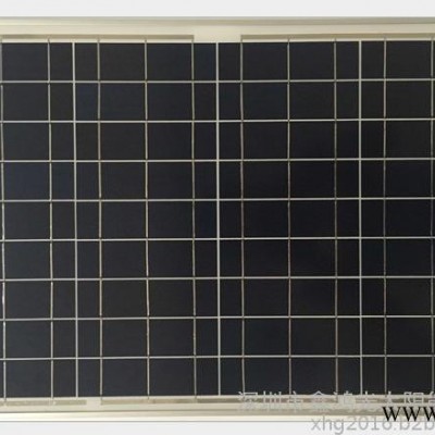工厂供应40W多晶太阳能电池板  全新40W高效多晶太阳能电池板  40W多晶太阳能电池组件