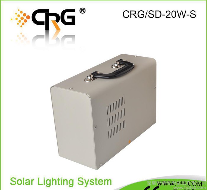 正弦波逆变器20W太阳能直流系统/带太阳能板/蓄电池/LED