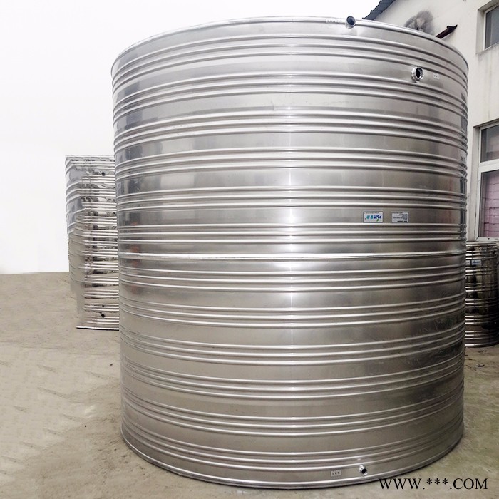【普森】304不锈钢模具盖保温水箱 太阳能空气能热泵水桶 配套热水 水塔图3