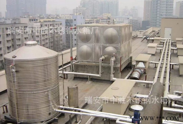 中胜水箱材料 不锈钢保温水箱太阳能热泵锅炉热水保温水箱水塔 不锈钢水箱材料图4
