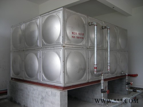 中胜水箱材料 不锈钢保温水箱太阳能热泵锅炉热水保温水箱水塔 不锈钢水箱材料图6