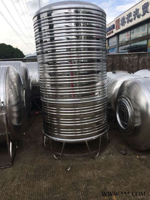 【乾升水箱】0.5/1/2/3/5/8/吨不锈钢保温水箱太阳能热泵锅炉热水保温水箱水塔图2