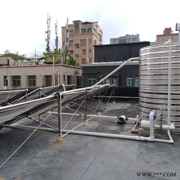 深圳宝安石岩医院酒店宾馆空气能热泵太阳能热水工程公司 空气能热水器商用一体机图6