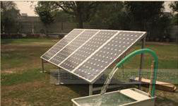 11KW大型太阳能提水发电系统 太阳能上水泵 用于灌溉提水 太阳能提灌站图3