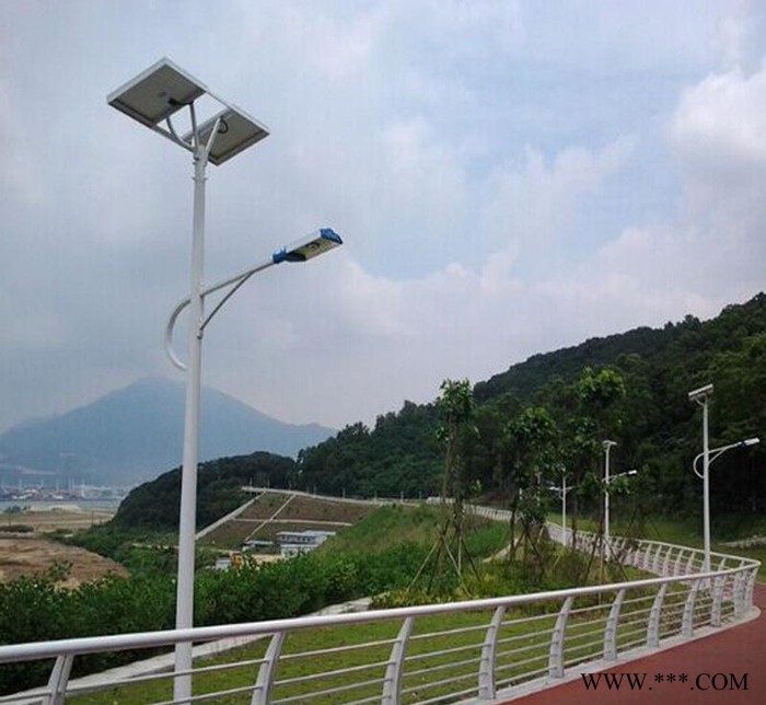 海力西 太阳能路灯 高杆发电系统灯 超亮户外投光led照明灯 太阳能LED路灯厂家