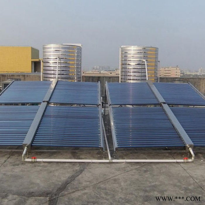太阳能热水工程联箱 太阳能集热器 供热取暖联箱系统 太阳能采暖供暖联箱