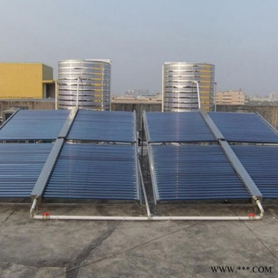 太阳能热水工程联箱 太阳能集热器 供热取暖联箱系统 太阳能采暖供暖联箱