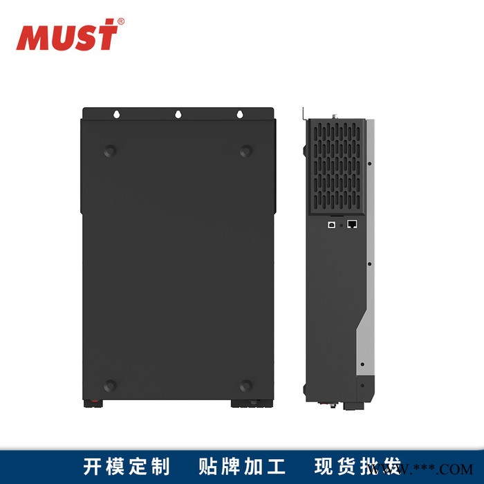 太阳能光伏发电系统4KW家用离并网逆变器 MUST美世乐高频混合逆变器用于屋顶发电，车棚发电混合光伏逆变器图4