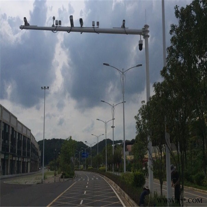 遂宁兴丰源太阳能监控杆 测速卡口监控杆专注杆件生产图3