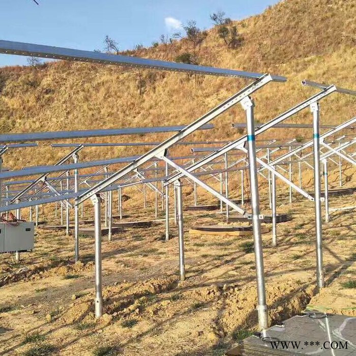 太阳能光伏支架 太阳能发电系统配套组件屋顶光伏板固定支架批发图2