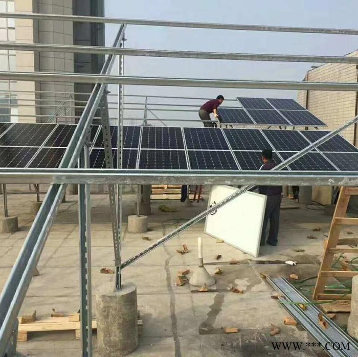 太阳能光伏支架 太阳能发电系统配套组件屋顶光伏板固定支架批发图5