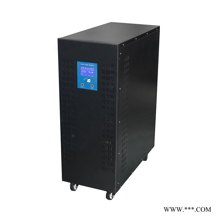 12KW大功率太阳能发电系统 DC96V192V转AC220V  可带空调水泵切割机等图4