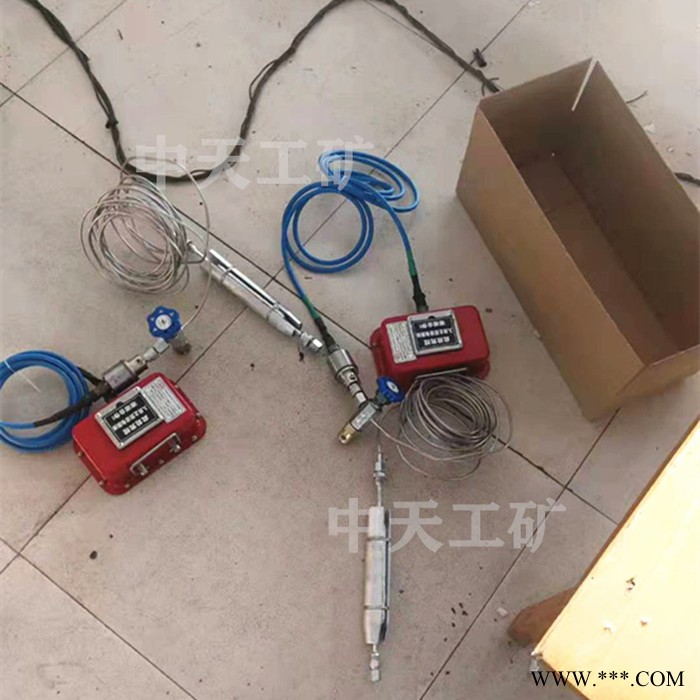 锚杆(索)应力监测系统 锚杆(索)应力传感器 矿用数据采集器 通讯适配器组成