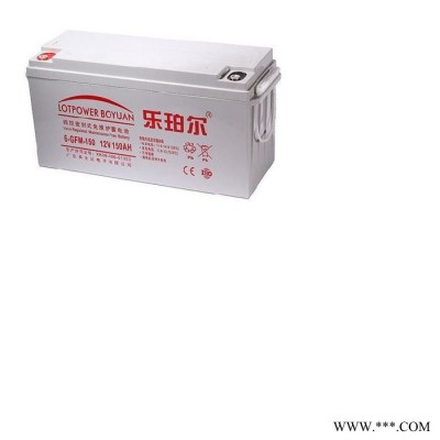 乐珀尔蓄电池6-GFM-100 太阳能街灯蓄电系统 12V100AH 现货供应