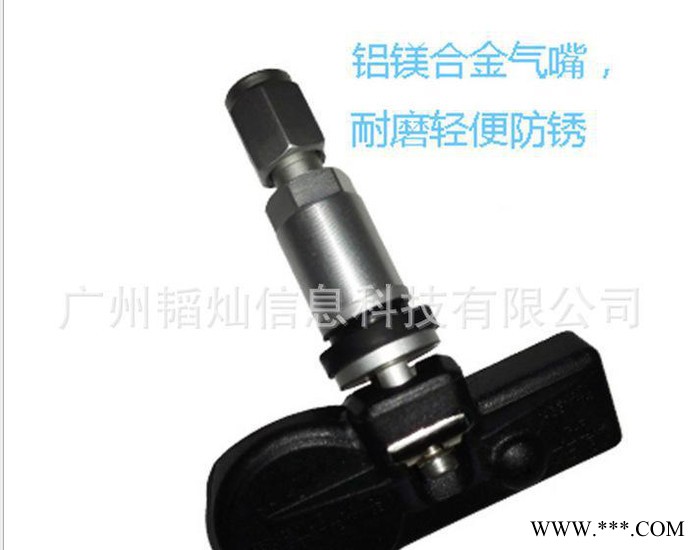 TPMS 胎压监测系统 无线太阳能充电 黑白润眼屏 内置合金气嘴
