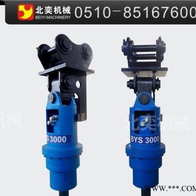 北奕机械太阳能光伏发电系统地基桩用的液压打桩机
