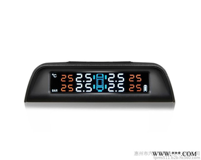 四海安达C-200胎压监测系统 传感器防盗防甩飞设计 太阳能发电板图3