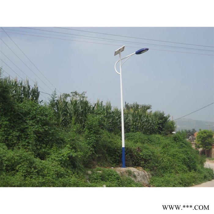 厂家批发太阳能路灯LED道路灯锂电池储控系统景观庭院灯具