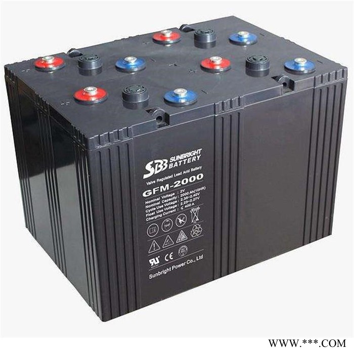SBB蓄电池GFM-1500 太阳能街灯蓄电系统 2V1500AH 现货供应