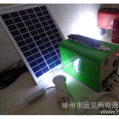 5W分体太阳能发电系统VS-1205太阳能直流照明系统家用便携式太阳能系统