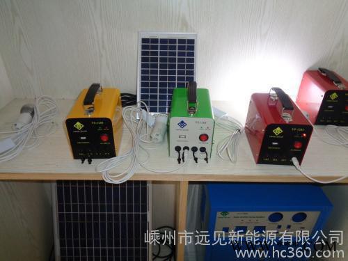 5W分体太阳能发电系统VS-1205太阳能直流照明系统家用便携式太阳能系统图3