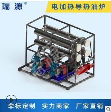 厂家供应30/60/150KW 导热油加热器青岛潍坊新疆卧式煤改电锅炉图2