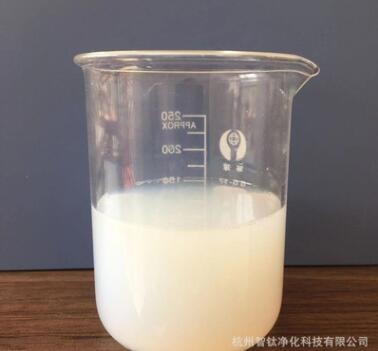 金红石型纳米二氧化钛分散液钛白粉水性浆溶液化妆品防晒剂增白剂