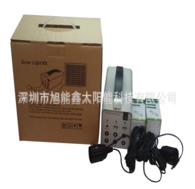 厂家直销太阳能家用小型移动电源5W/多晶玻璃层压太阳能板