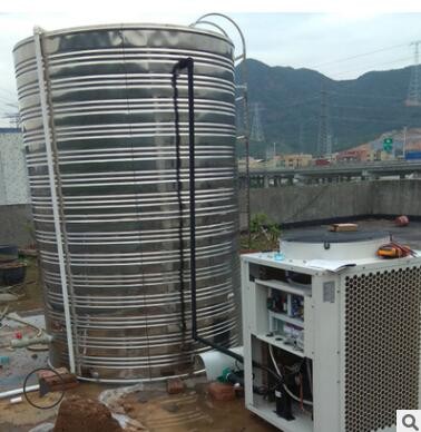 工厂定制空气源热水器空气能热泵热水机组10匹员工宿舍酒店热水器图3